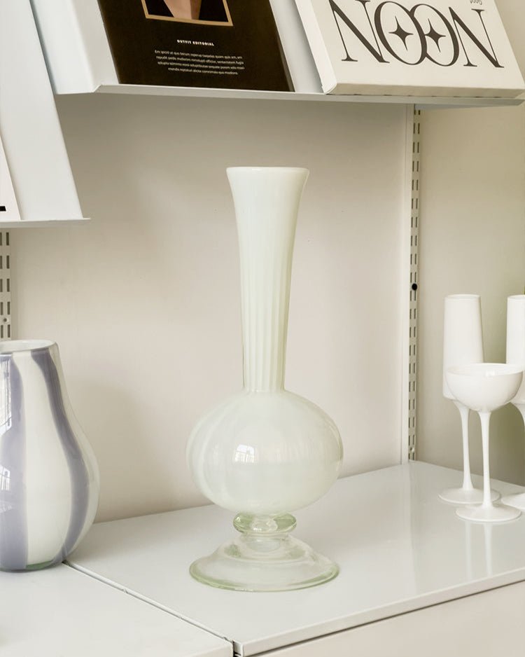 Jade Tall Vase Flower Vase