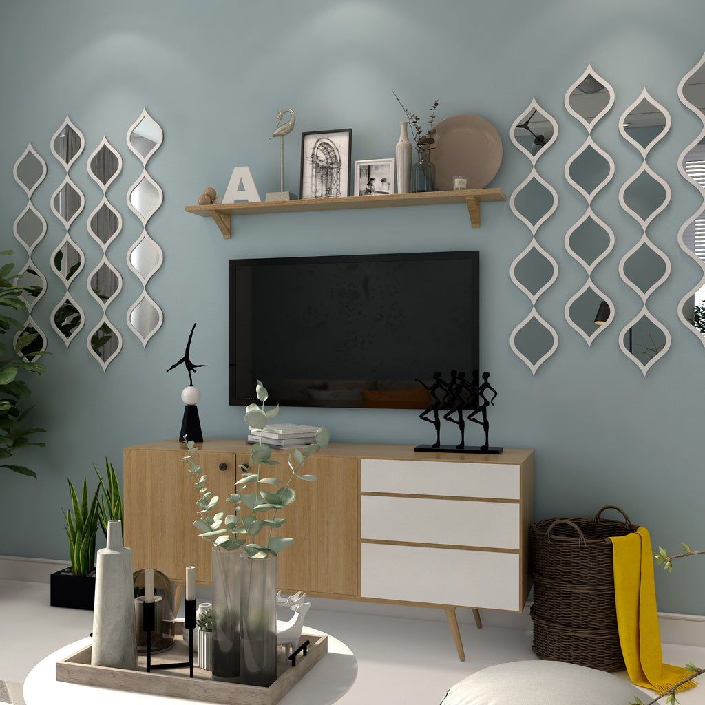 Drop Mirrors 3D Wall Panels