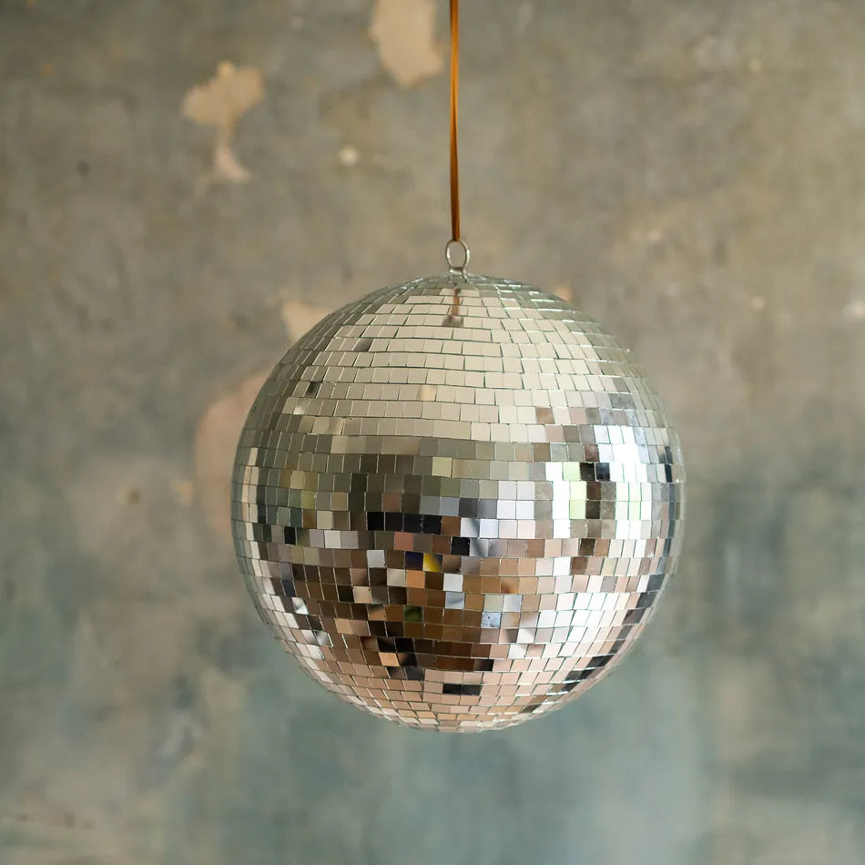 Silver Disco Ball 40cm
