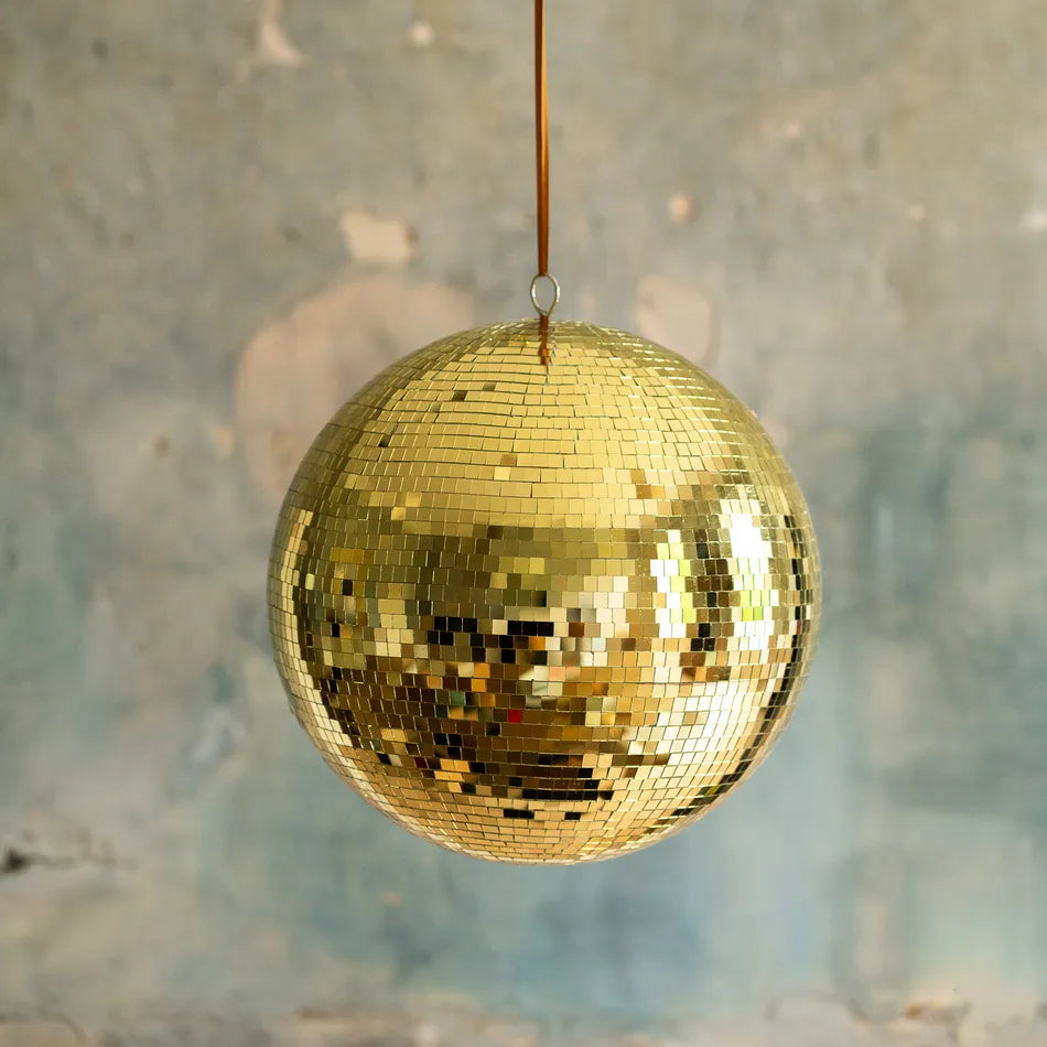 Gold Disco Ball 40cm