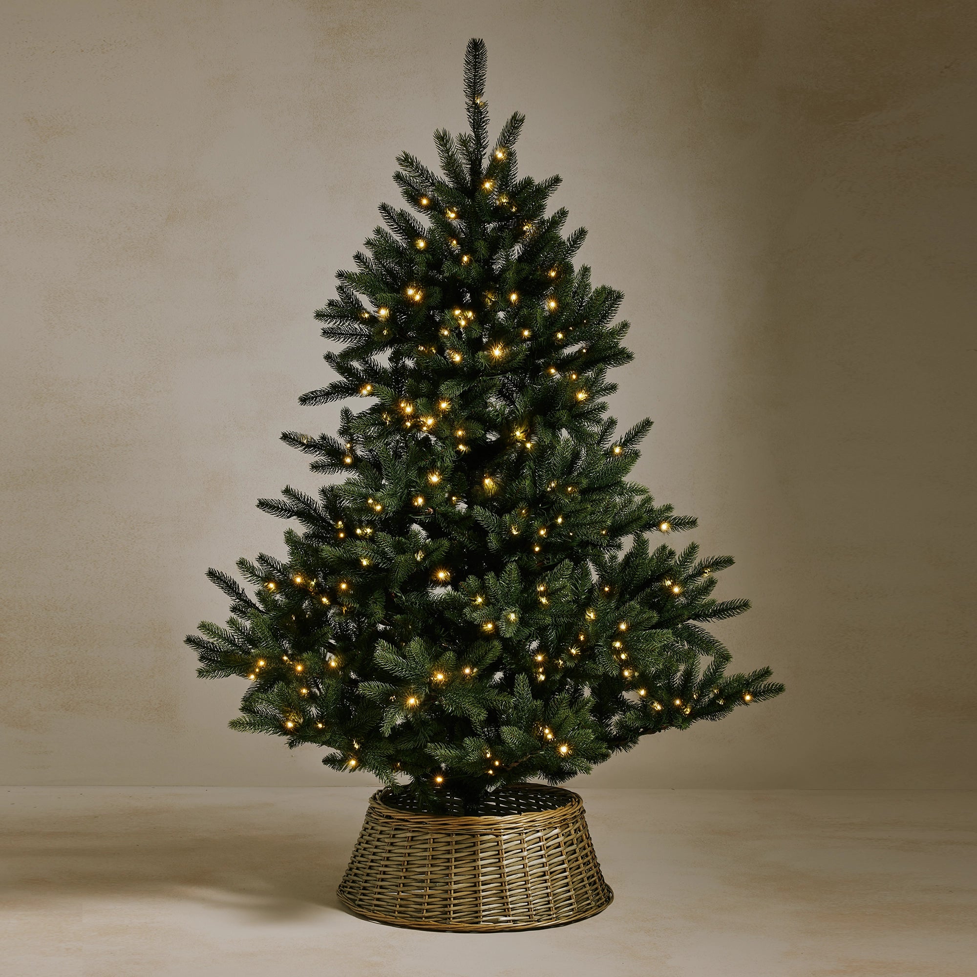 6ft Pre-Lit Symons Christmas Tree and Tree Skirt