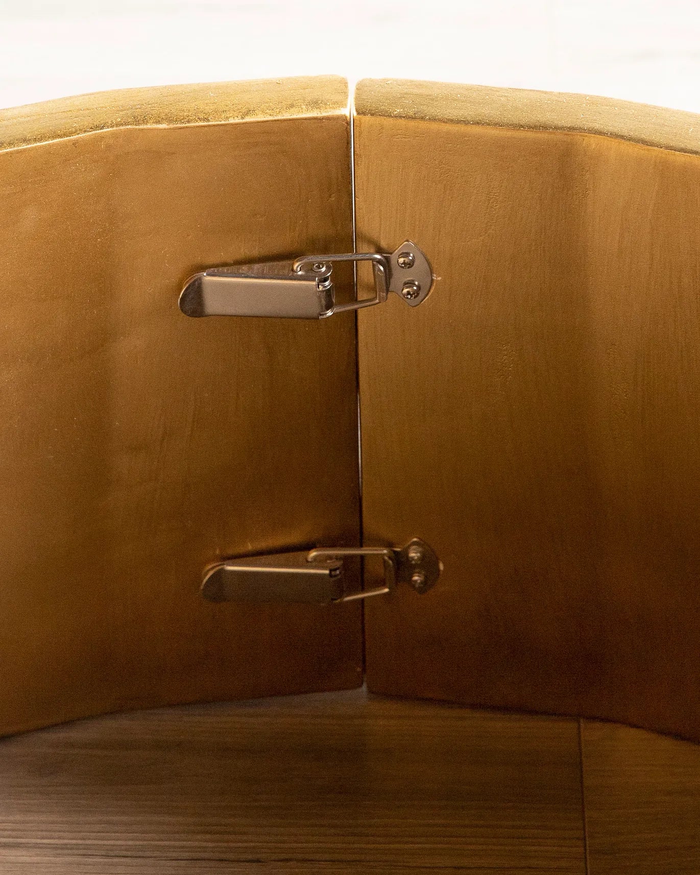 Antiqued Mirror Christmas Tree Collars