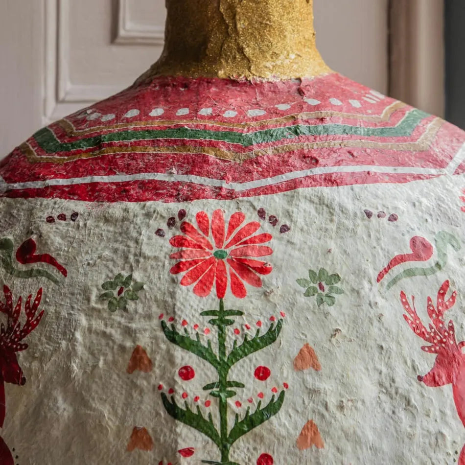 Giant Folk Art Christmas Bauble
