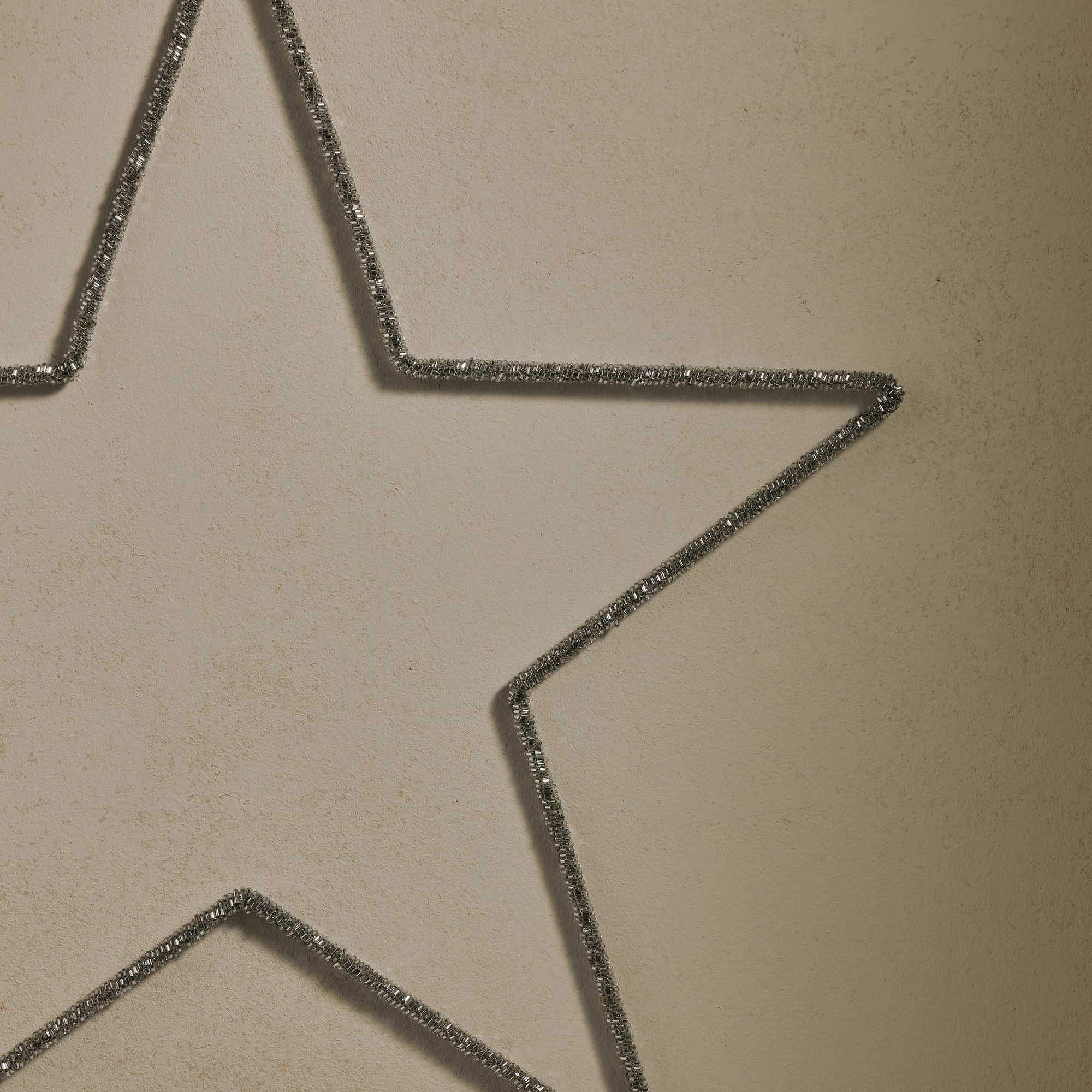 Large Beaded Star Decoration – 50cm