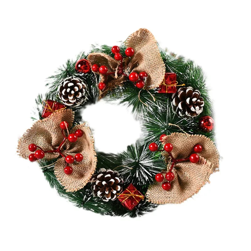 NNEOBA Christmas Holiday Decorative Wreath