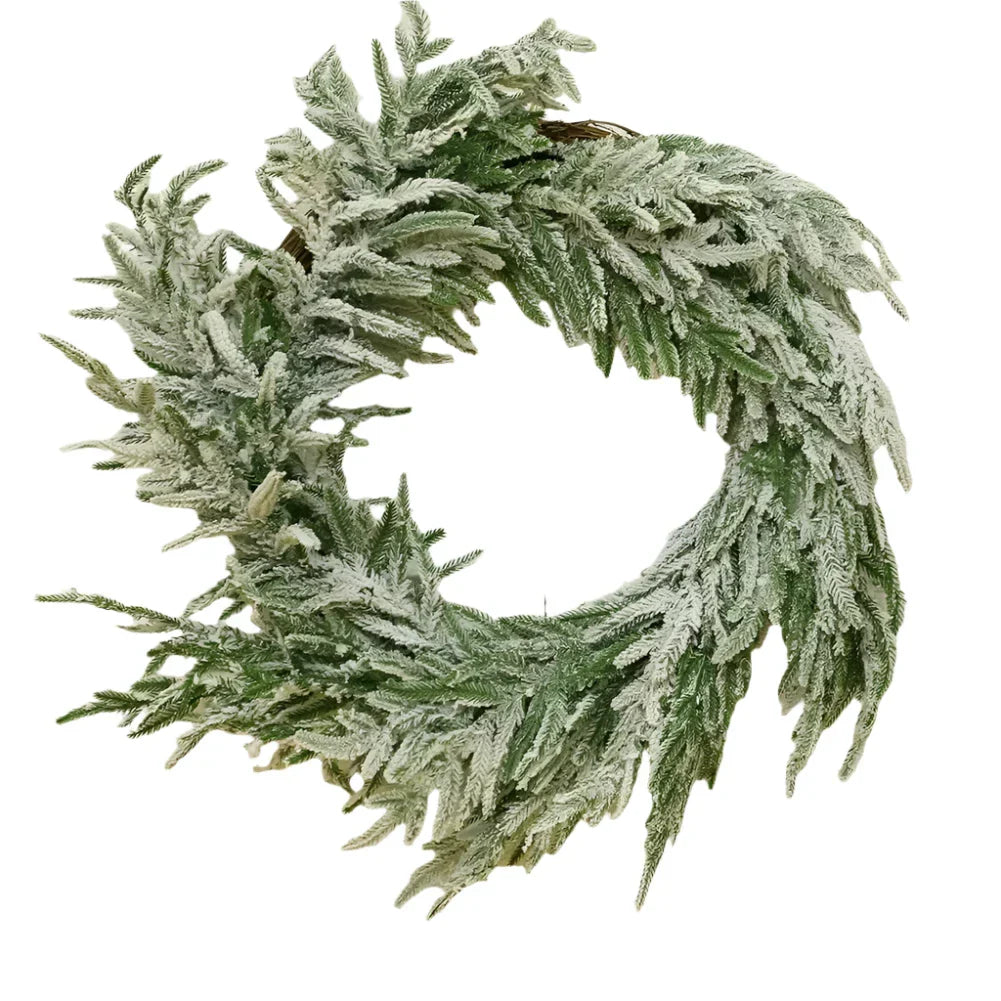 Large Christmas Pine Wreath Artificial Green Holiday Wreath