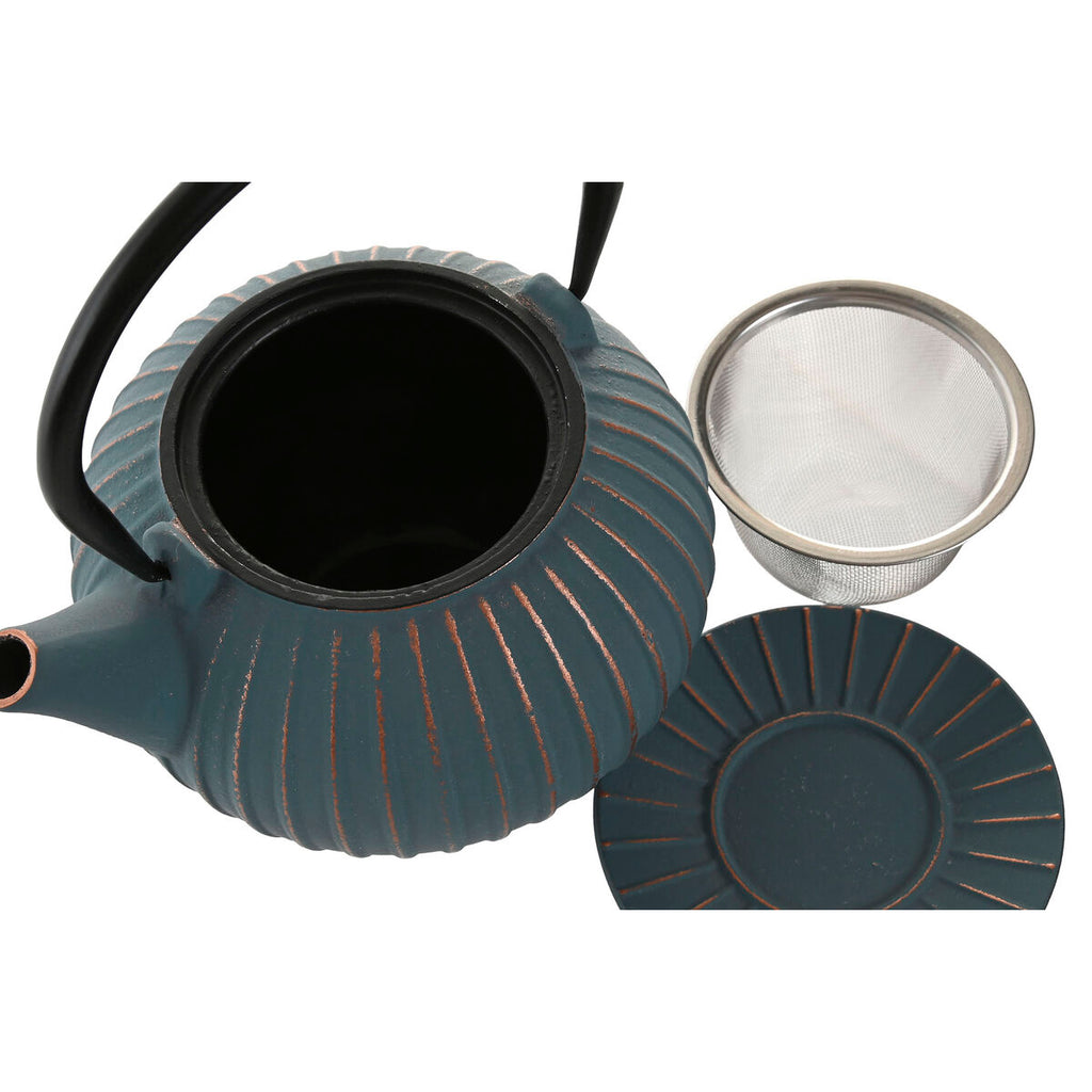 Teapot Home ESPRIT Turquoise Stainless steel Iron 850 ml