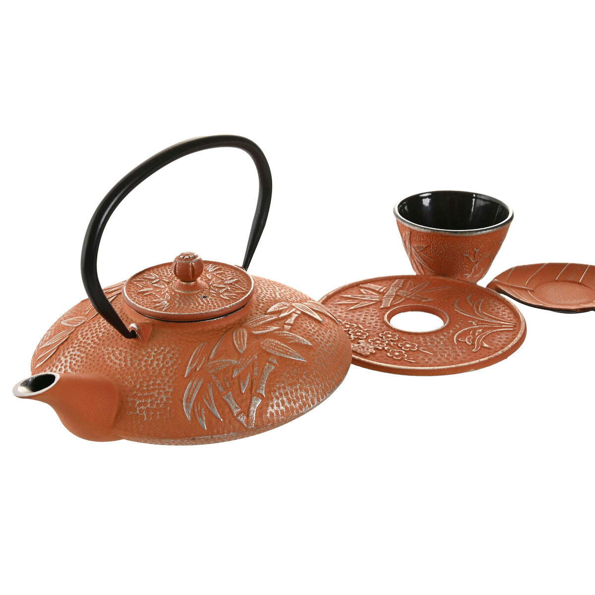Teapot Home ESPRIT Orange Stainless steel Iron 800 ml