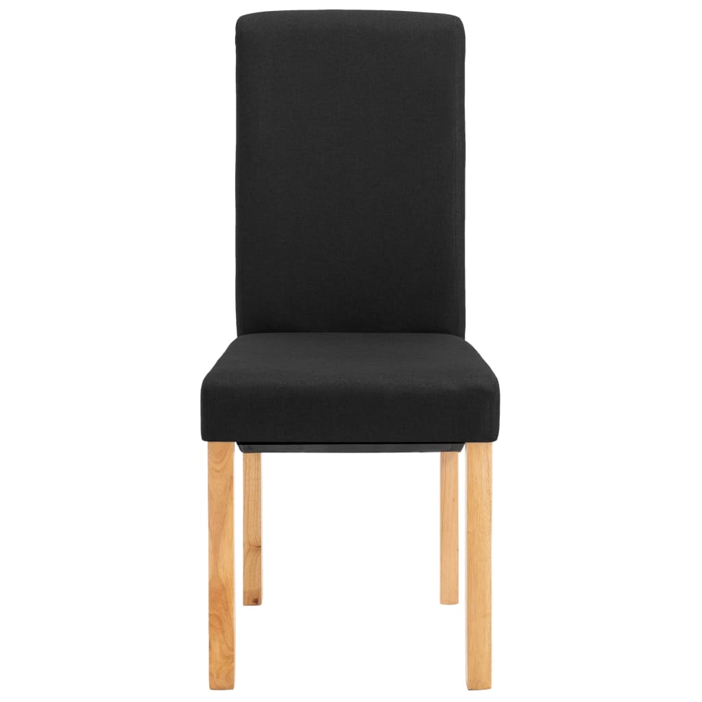 vidaXL Dining Chairs Accent Upholstered Side Chair with Wood Frame Fabric