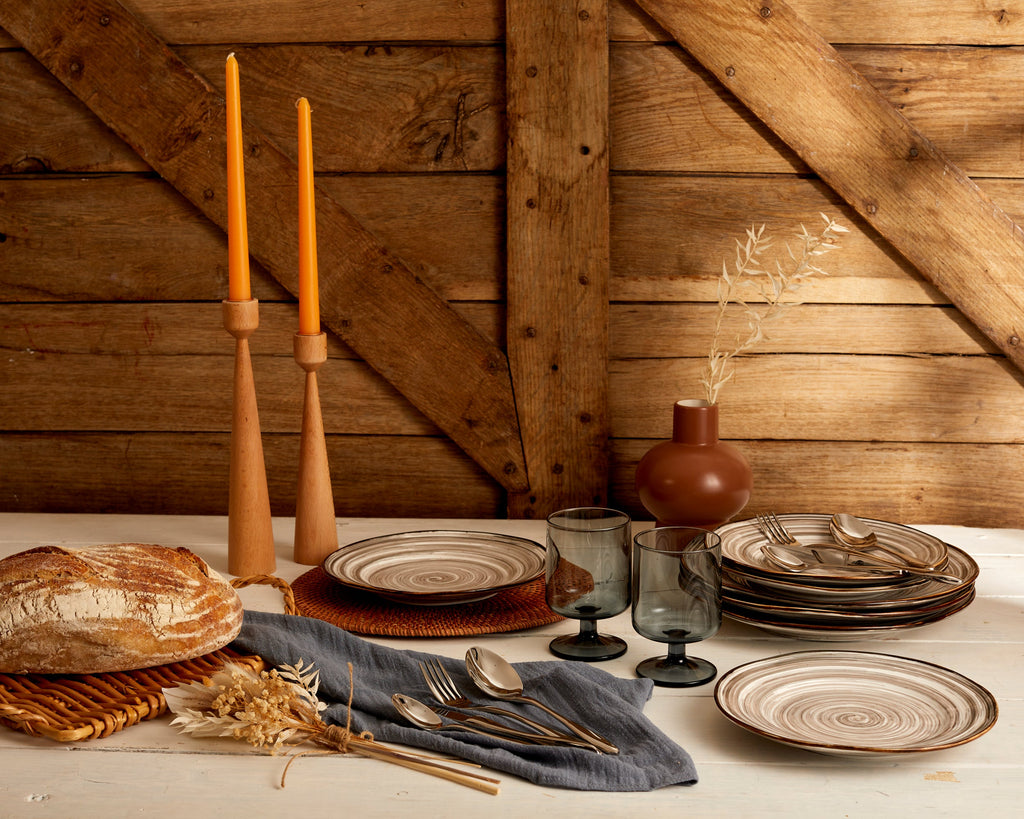 Morandi Ceramic Vase Brown