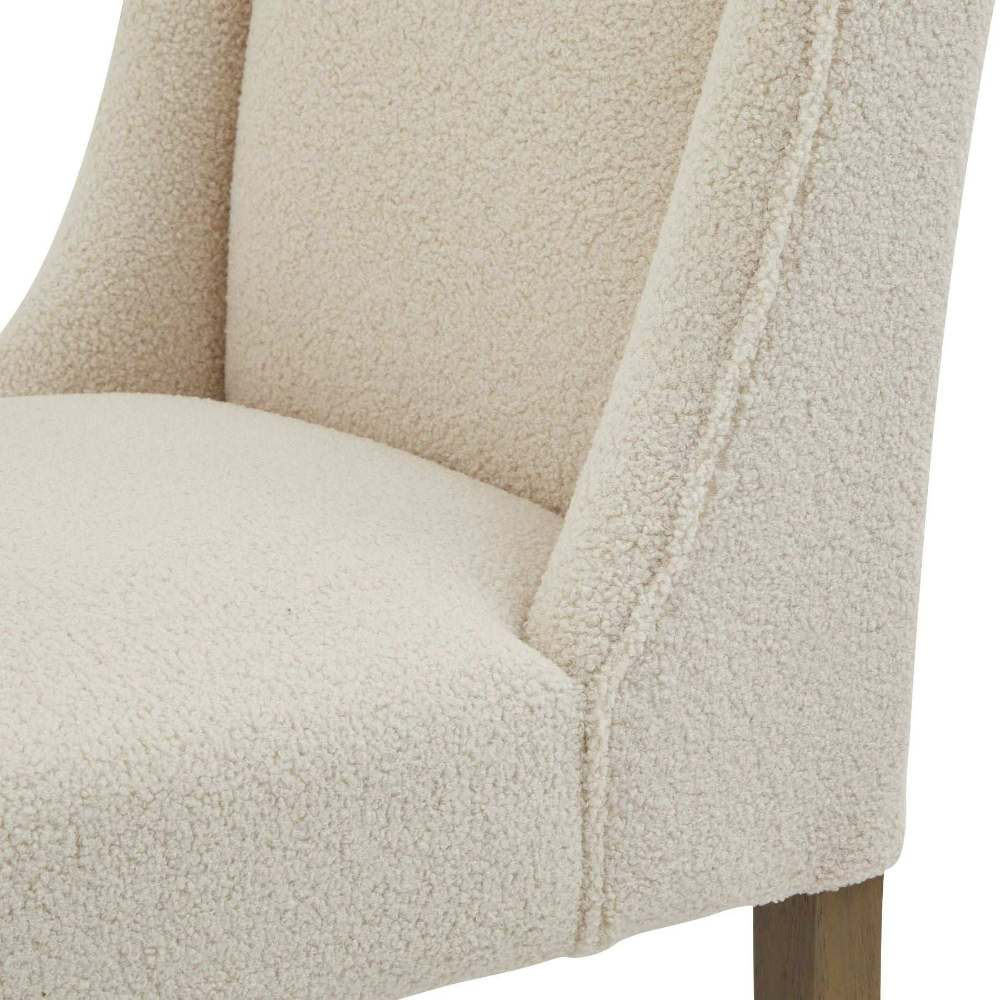 Compton Boucle Dining Chair Cream