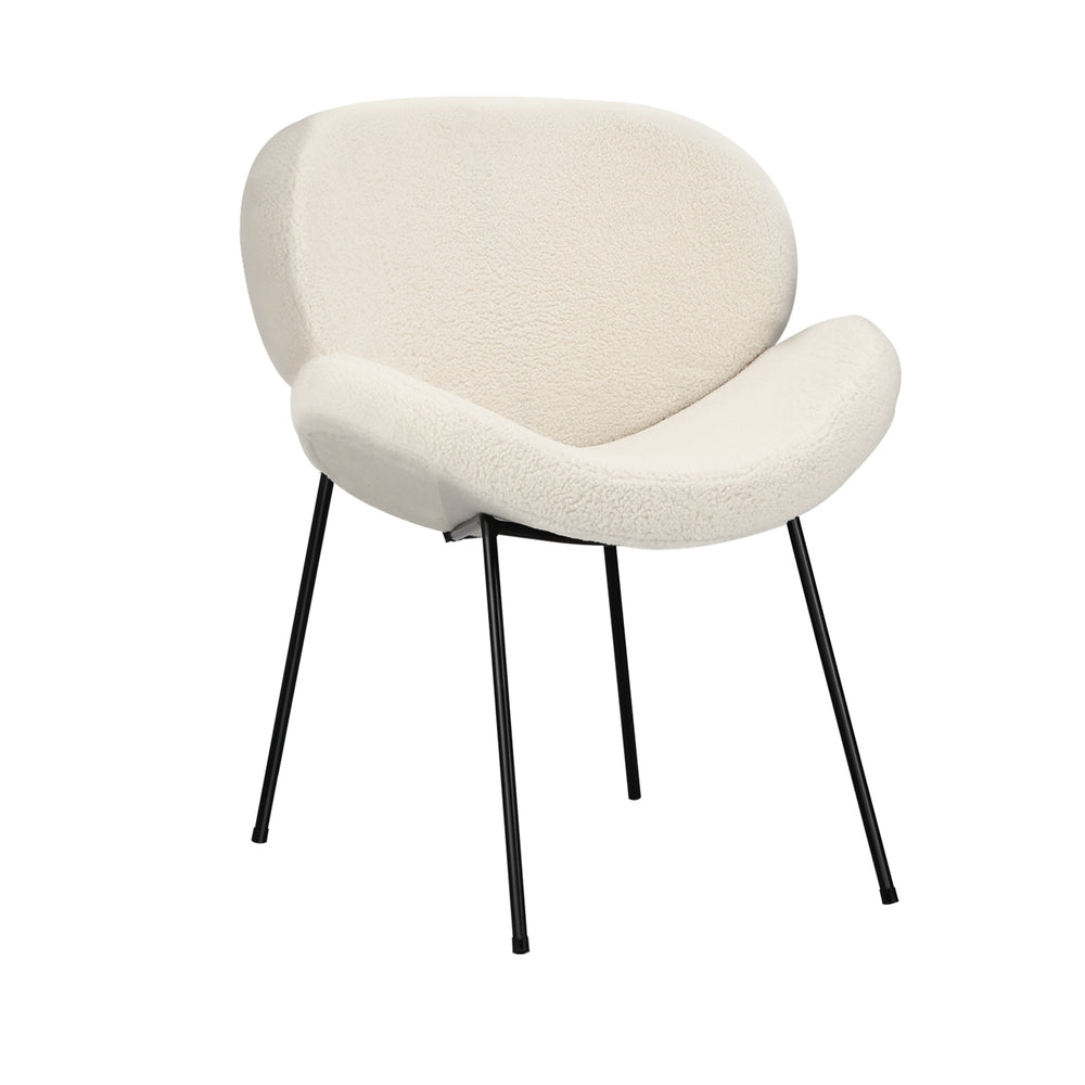 NNEED Dining Chair Sherpa Beige