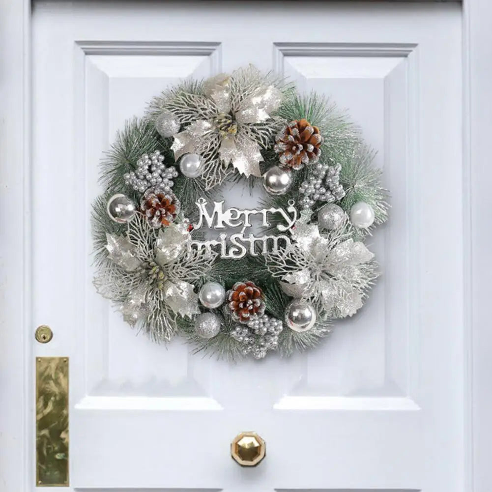 Christmas Wreath Window Holiday Decoration