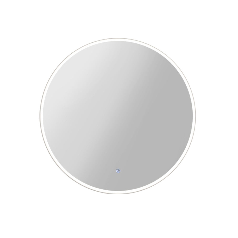 NNEDSZ LED Wall Mirror Bathroom Light 80CM Decor Round decorative Mirrors
