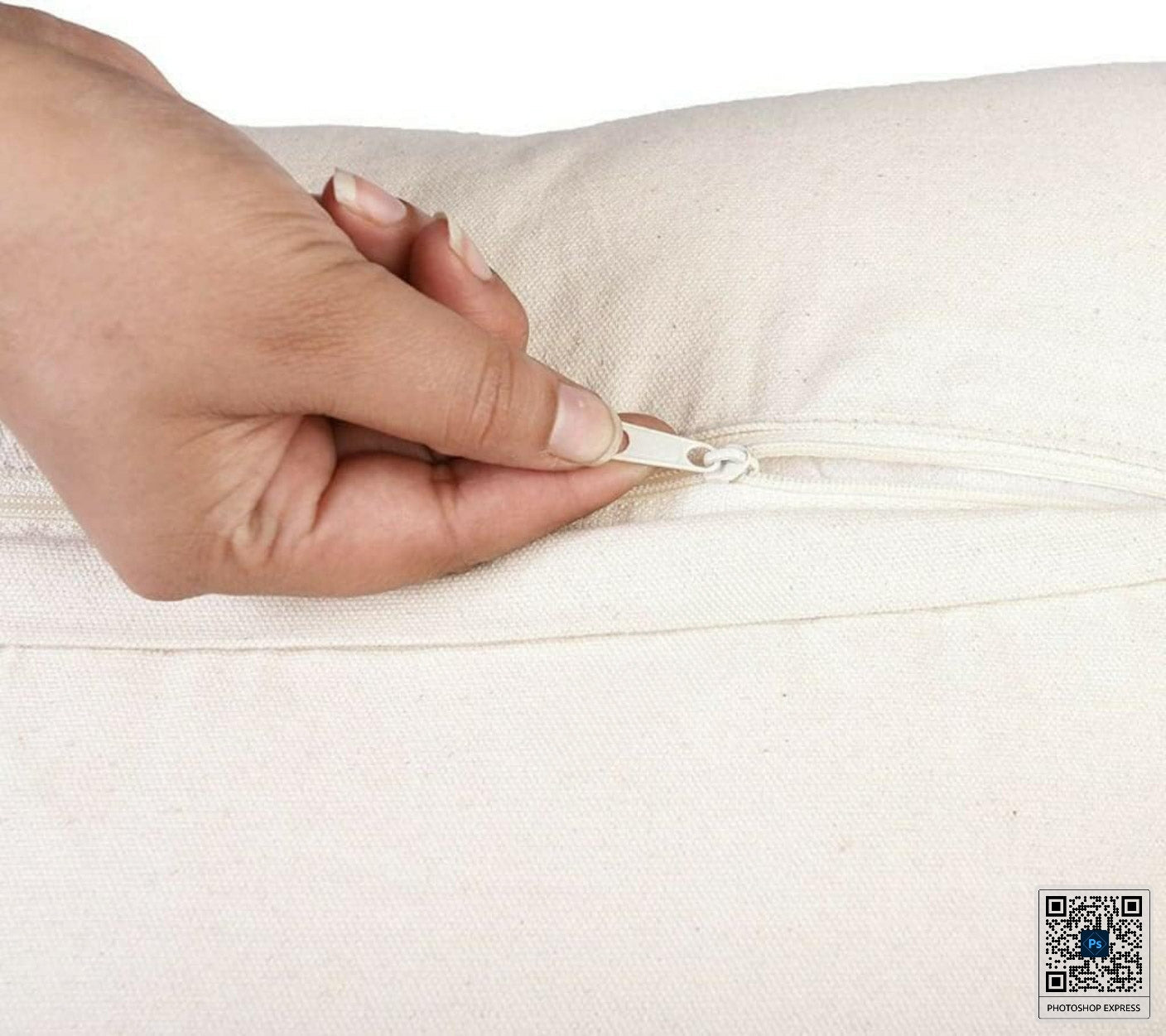 Textured Woven Cushion Cover with Fringes | Boho Cushion Cover | 40x40cm | Cotton Cushion Cover