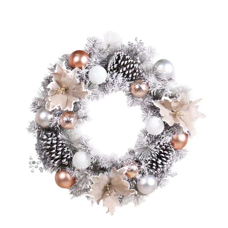 Pine Cone Christmas Wreath Home Decoration