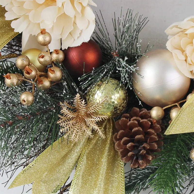 NNEOBA Christmas Wreath Door & Wall Garland