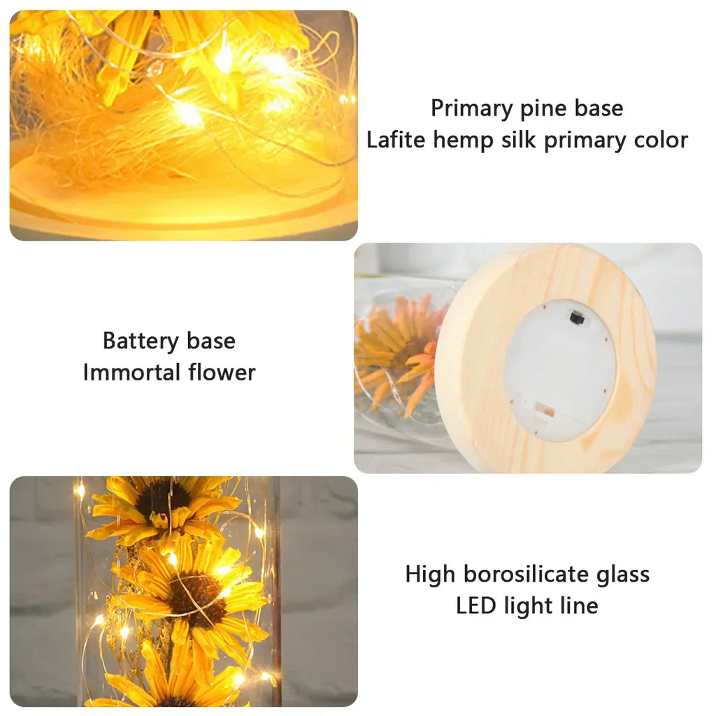 Enchanted Sunflower Lamp