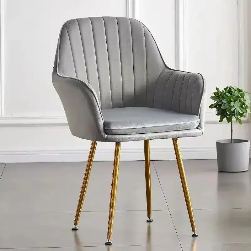 Nordic Velvet Dining Chair