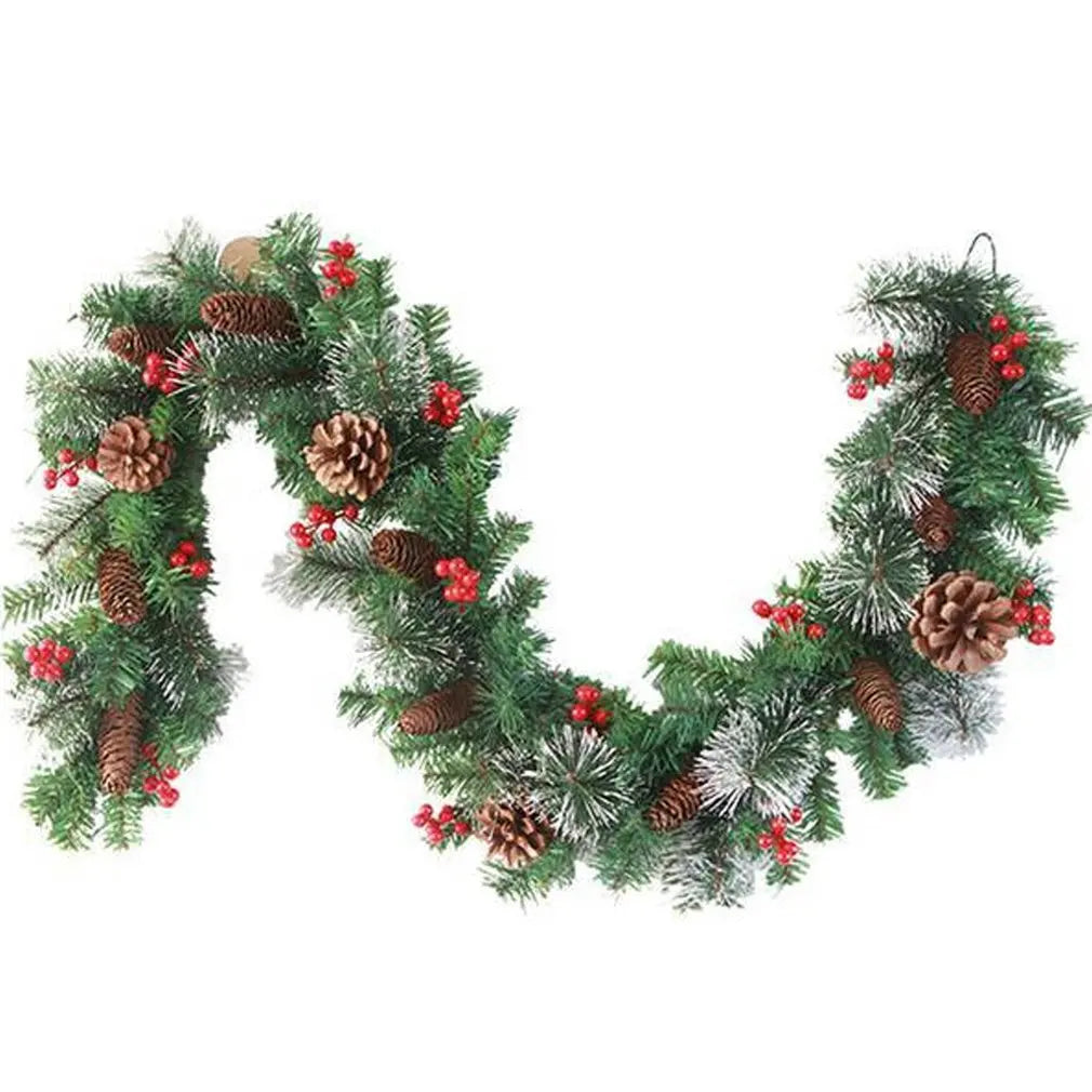NNEOBA Christmas Garland Rattan Wreath