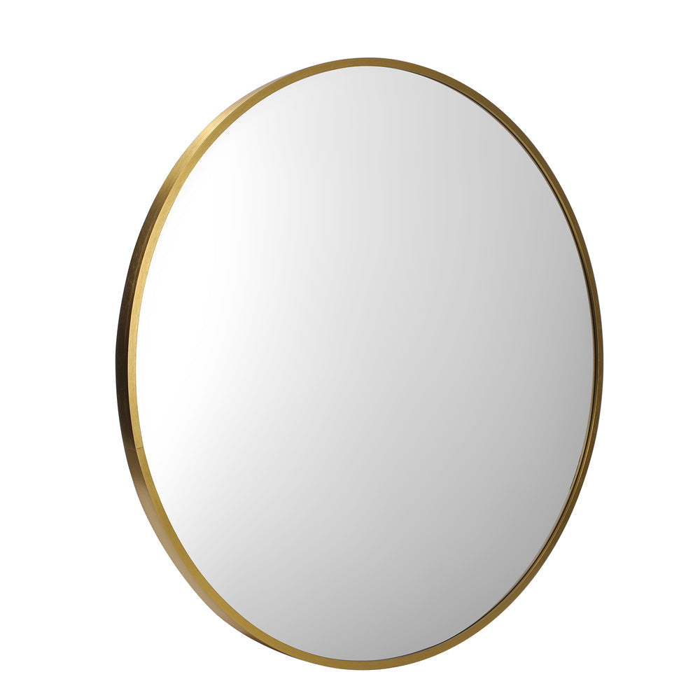 NNEED Wall Mirrors Round 50cm Gold