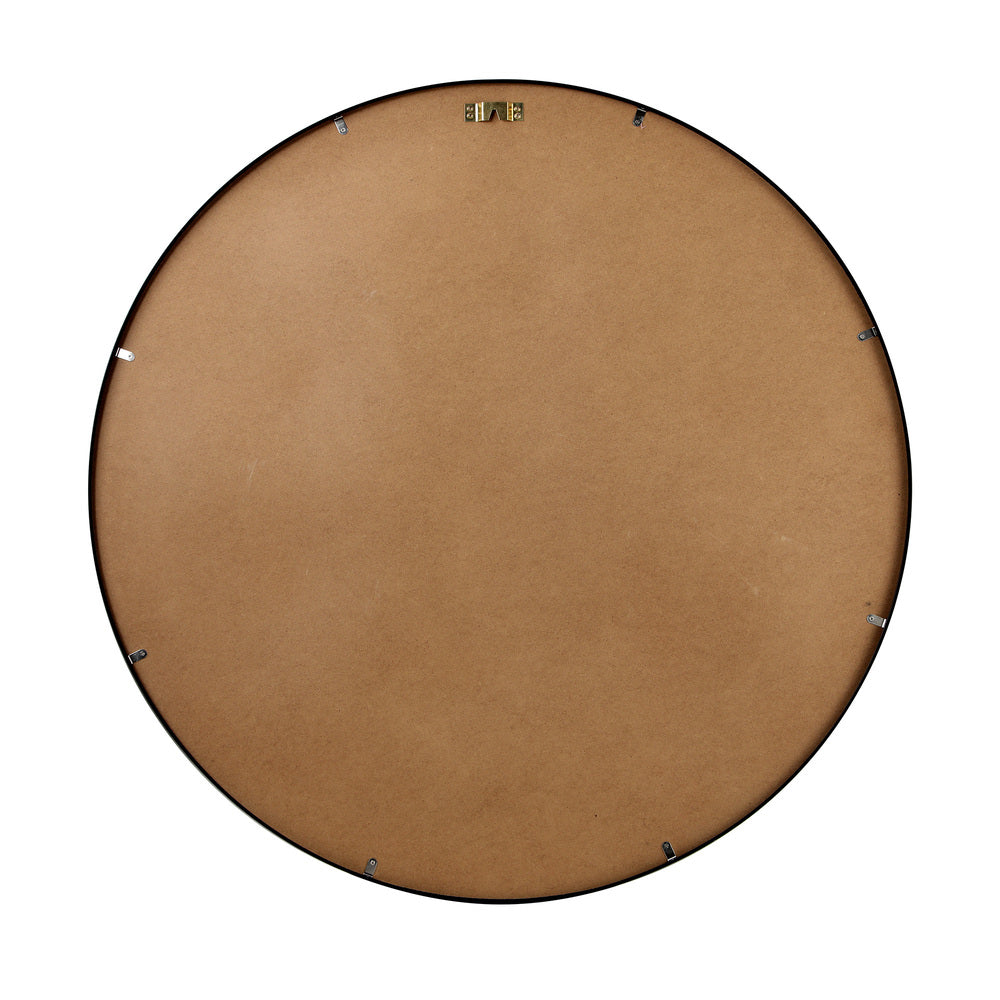 NNEED Wall Mirrors Round Black 80cm