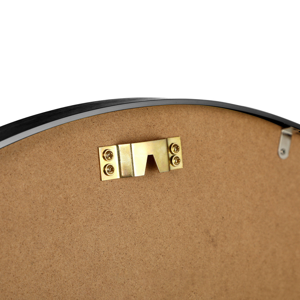 NNEED Wall Mirrors Round Black 80cm