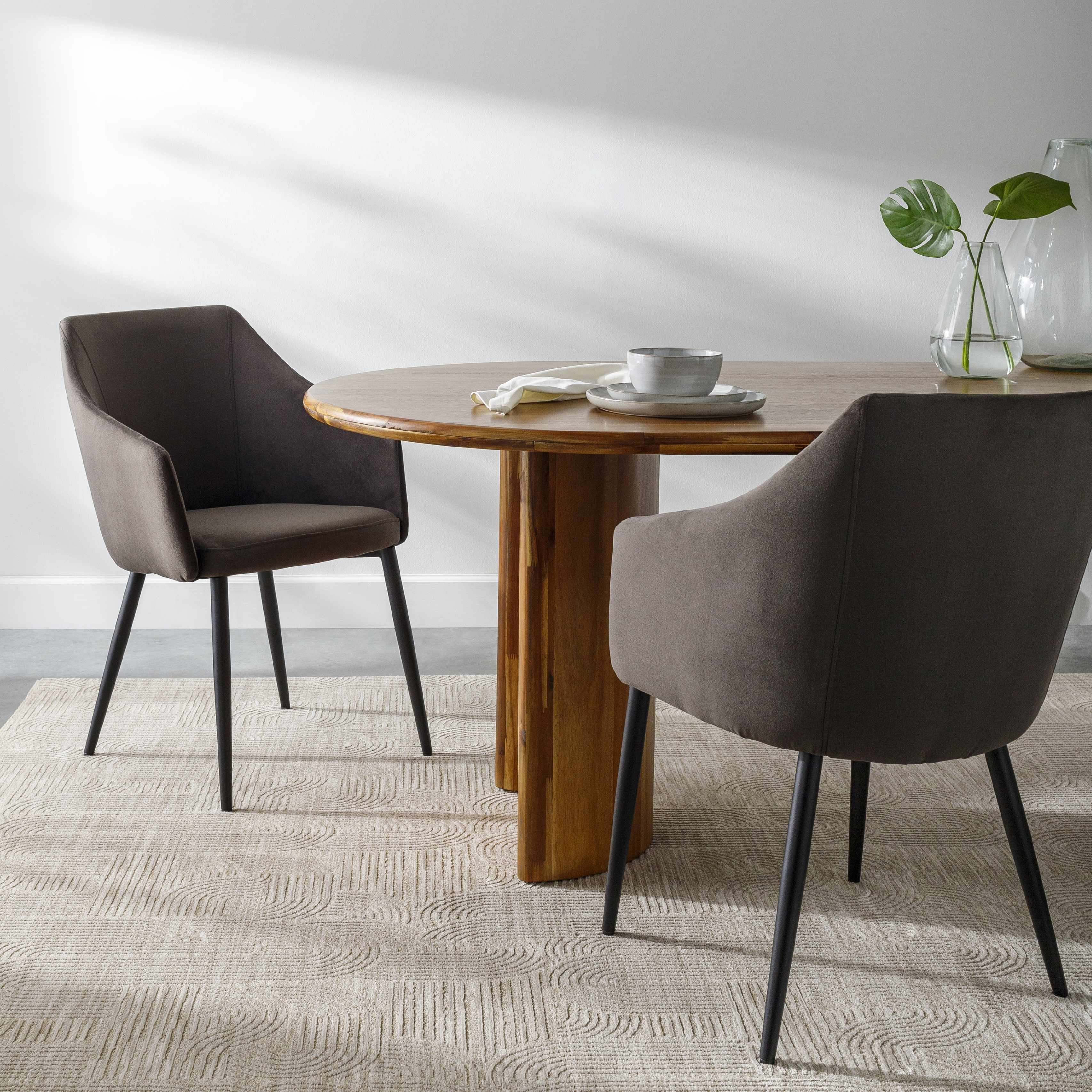 Brodarica Dark Brown Dining Chair