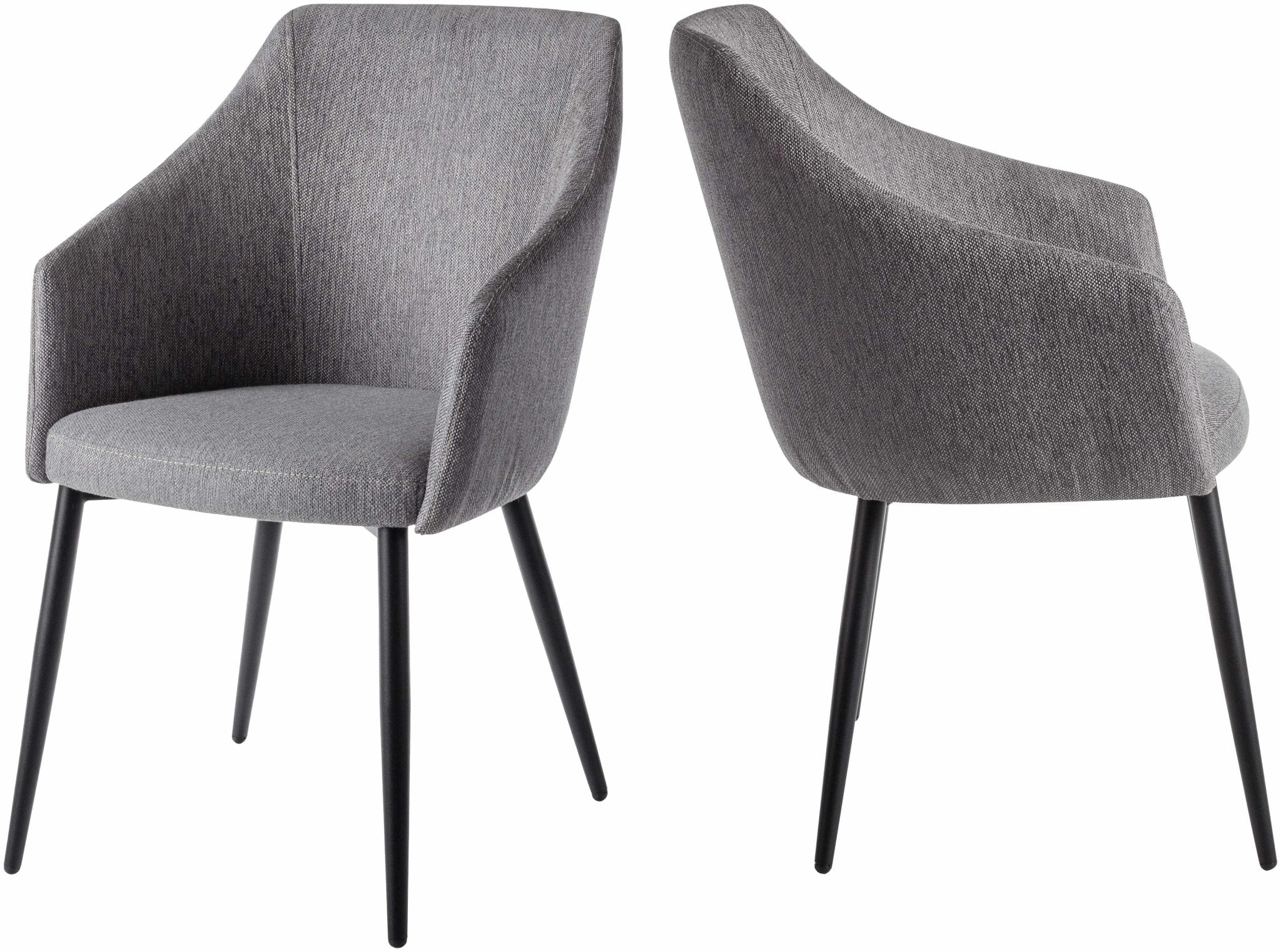 Boutique Rugs Brodarica Gray Dining Chair | Direct Furnish