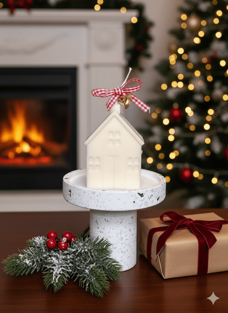 Crazy About Candles Christmas Cottage Candles for Cozy Holiday Decor | Direct Furnish