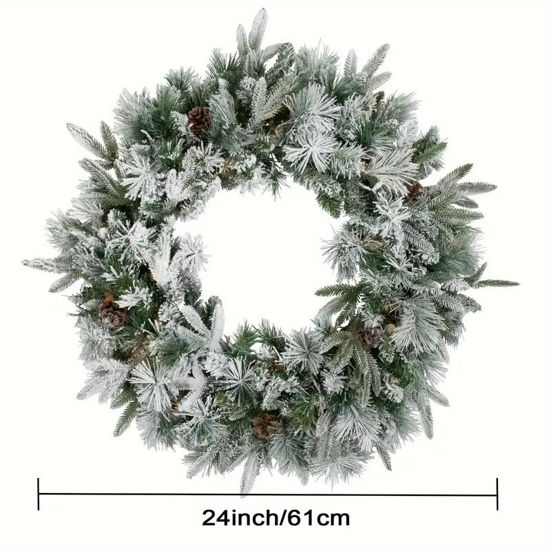 Classic Snowflake Wreath Christmas Decoration