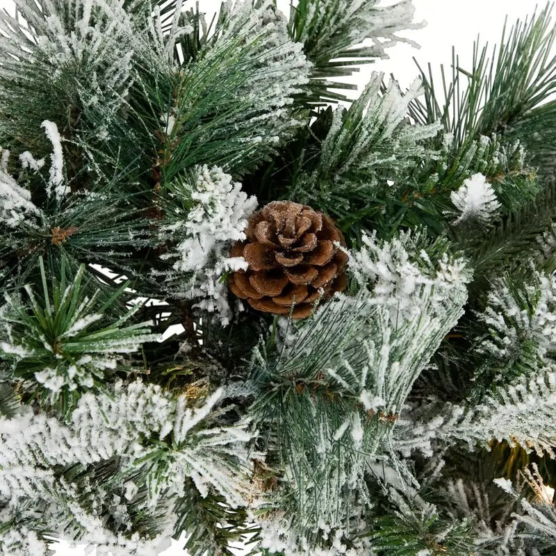 Classic Snowflake Wreath Christmas Decoration