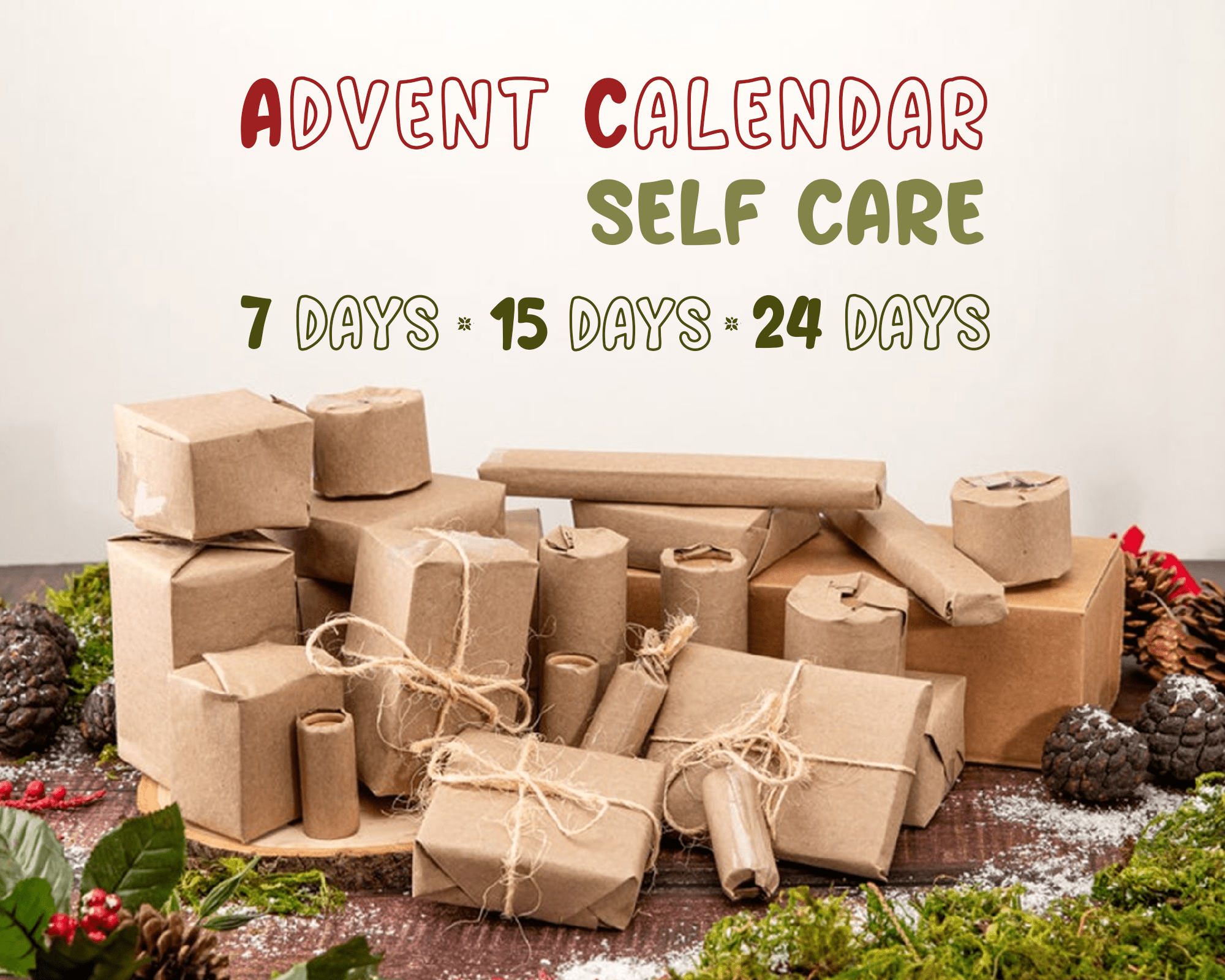 J&L Naturals Mystery Christmas Advent Calendar | Direct Furnish