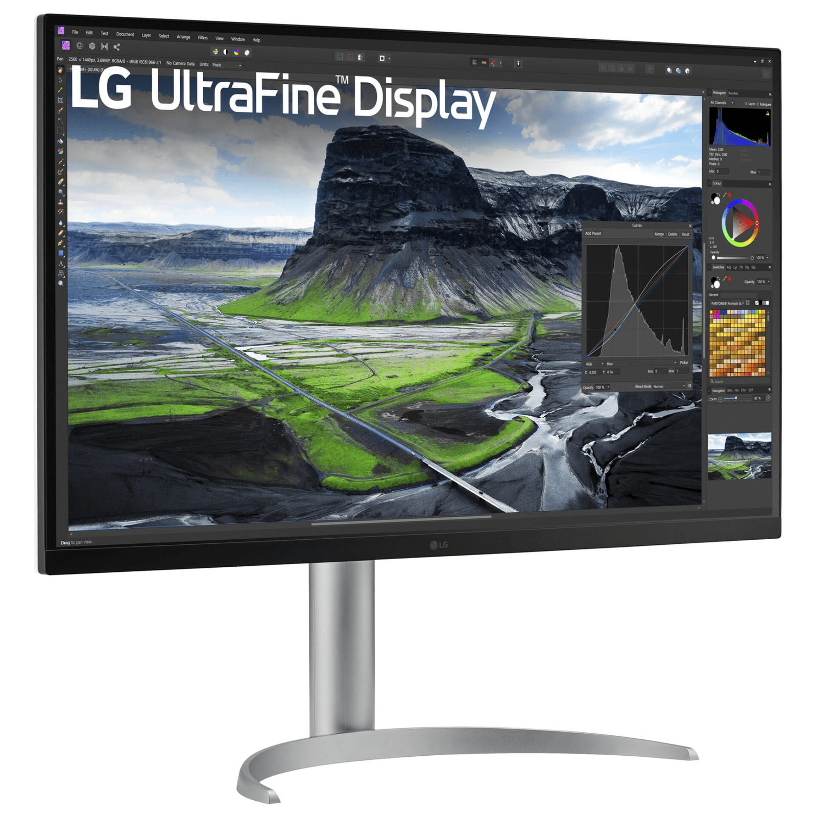 LG LG 31.5" 32UQ850V - W Monitor (32UQ850V - W.AEU) | Direct Furnish