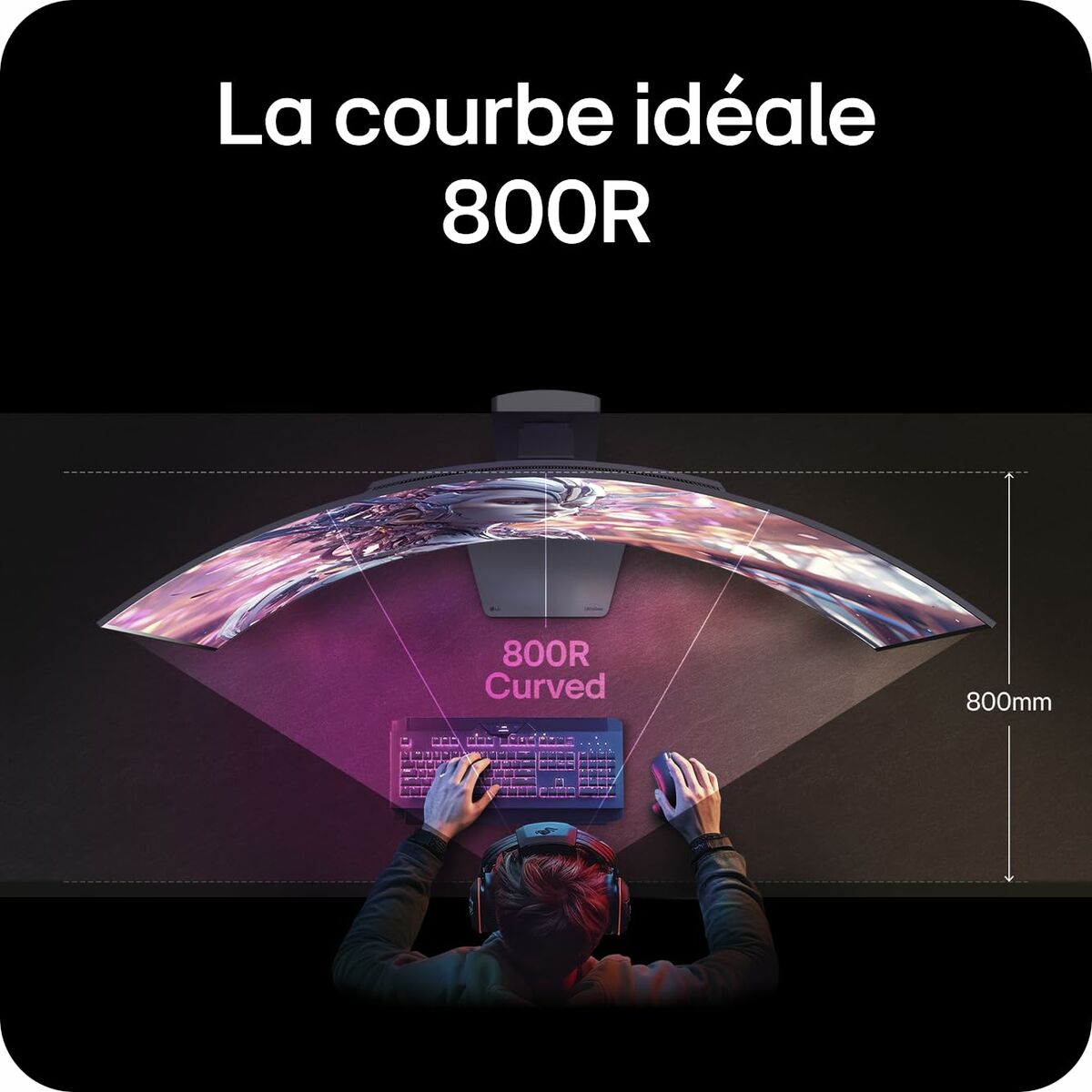 LG Monitor LG 45GX90SA - B Wide Quad HD 45" | Direct Furnish