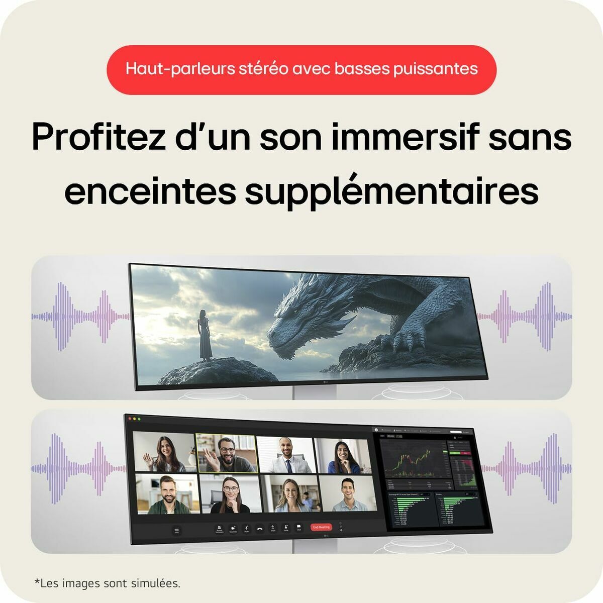 LG Monitor LG 49U950A - W 49" | Direct Furnish