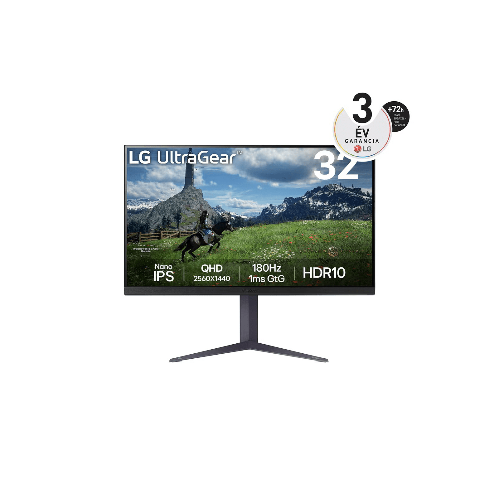 LG Monitor LG UltraGear 32GS85Q - B (32GS85Q - B.AEU) | Direct Furnish