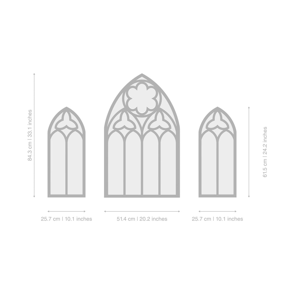 Gothic Windows Mirrors