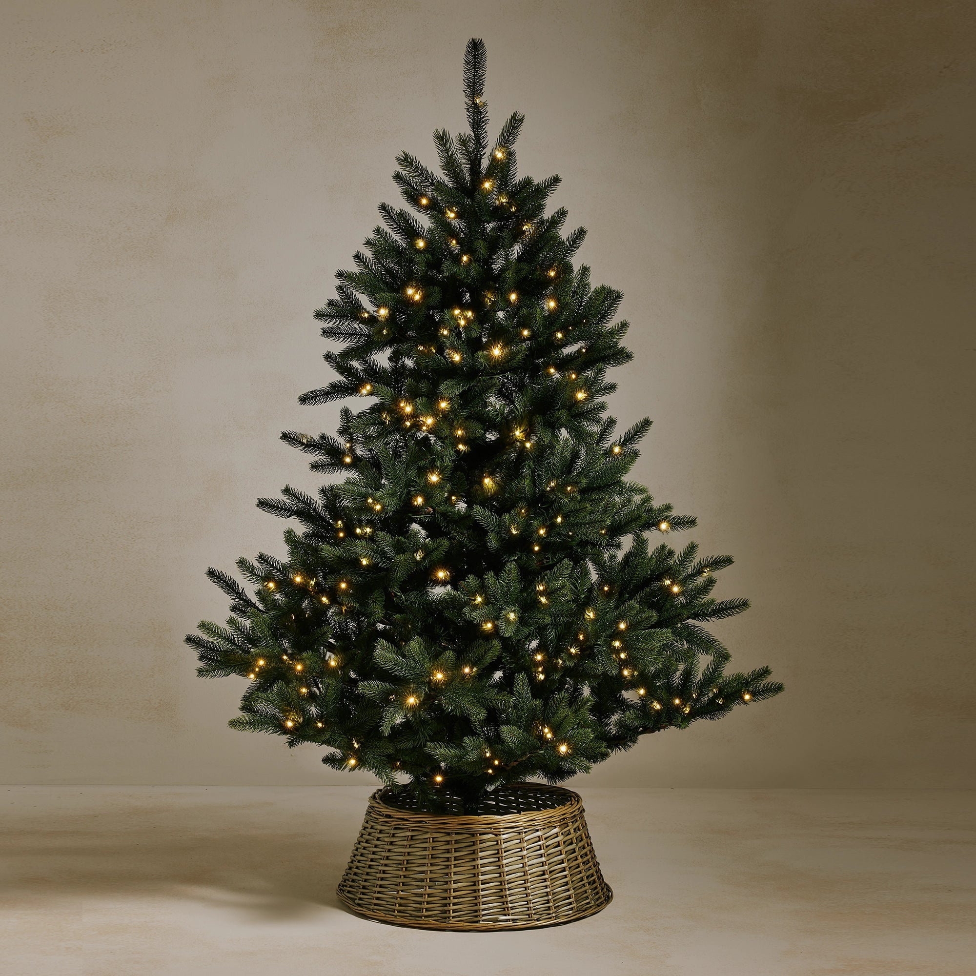 My Furniture Store 6ft Pre - Lit Symons Christmas Tree and Tree Skirt | Direct Furnish