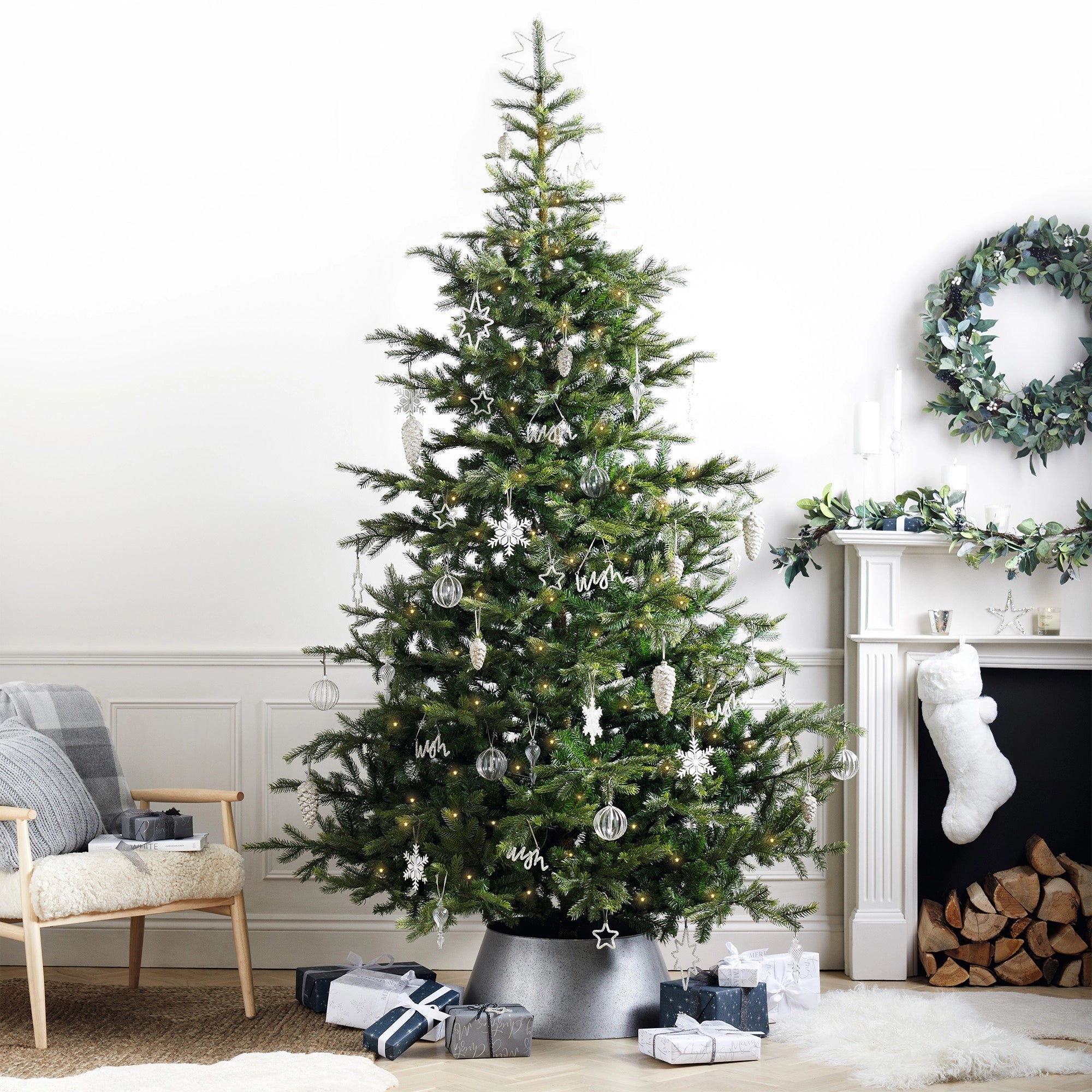 My Furniture Store 9ft Pre Lit Grand Spruce Christmas Tree | Direct Furnish