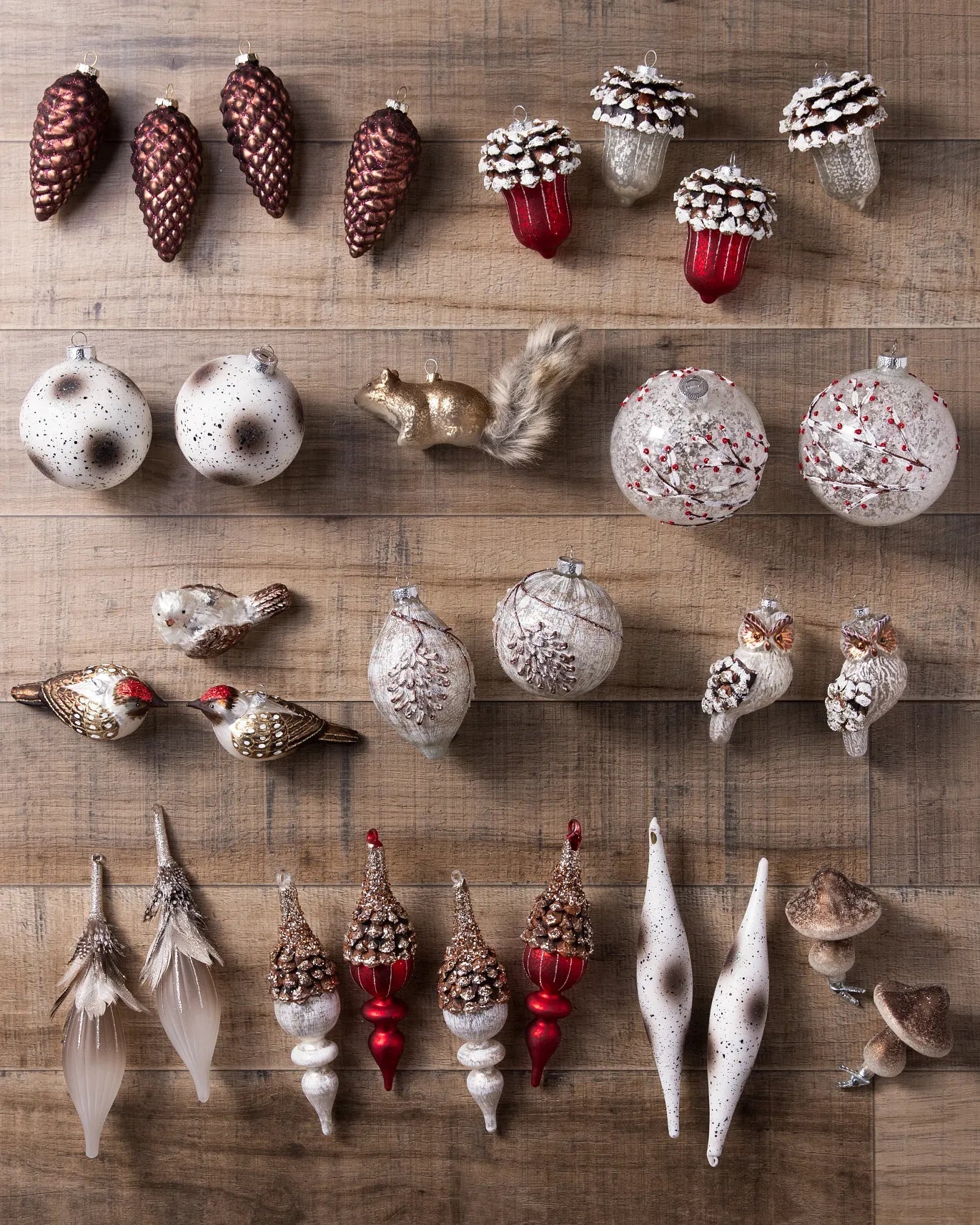 My Furniture Store Alpine Grove Christmas Bauble Collection | Direct Furnish