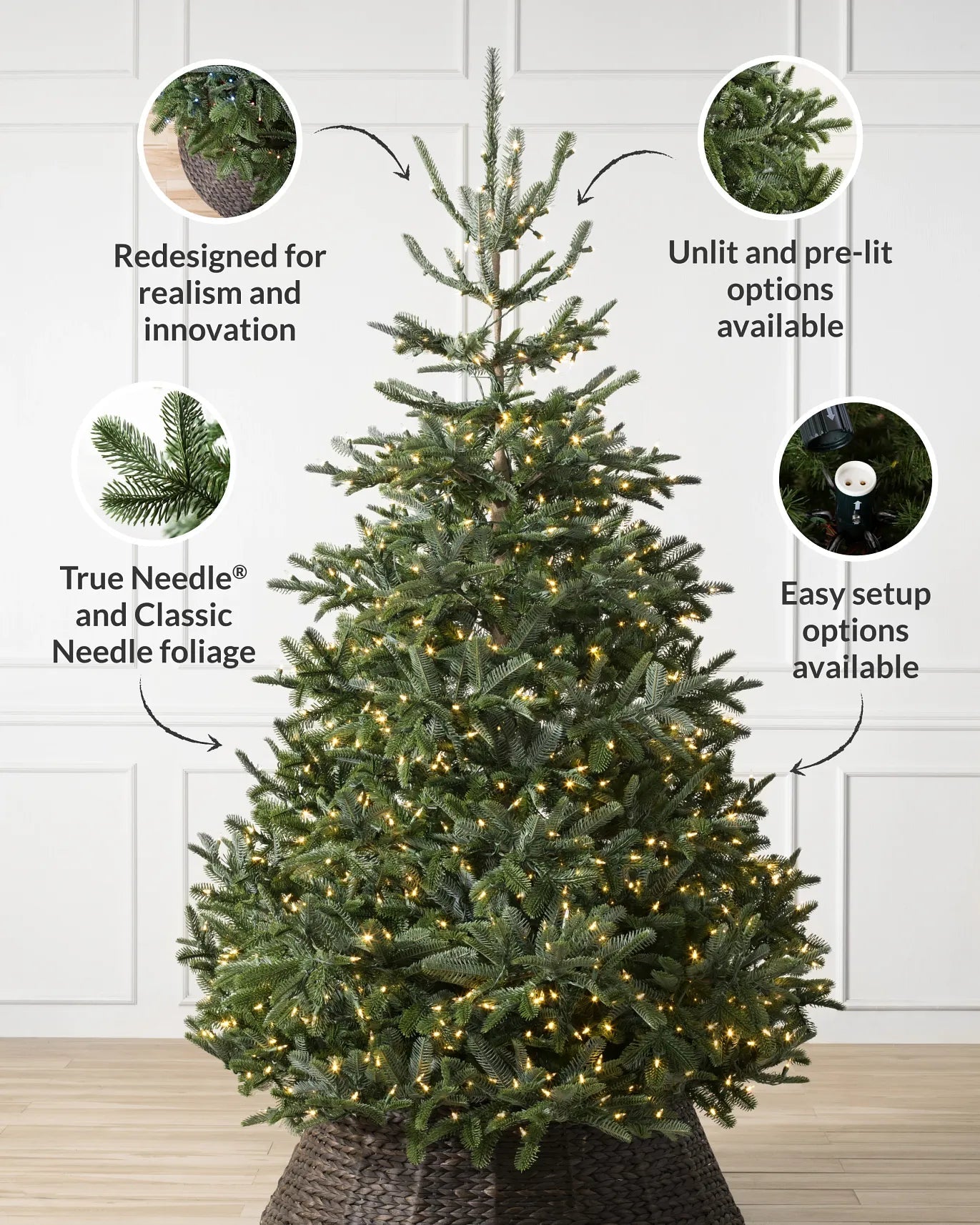 My Furniture Store Christmas Nordmann Fir Trees 9ft | Direct Furnish