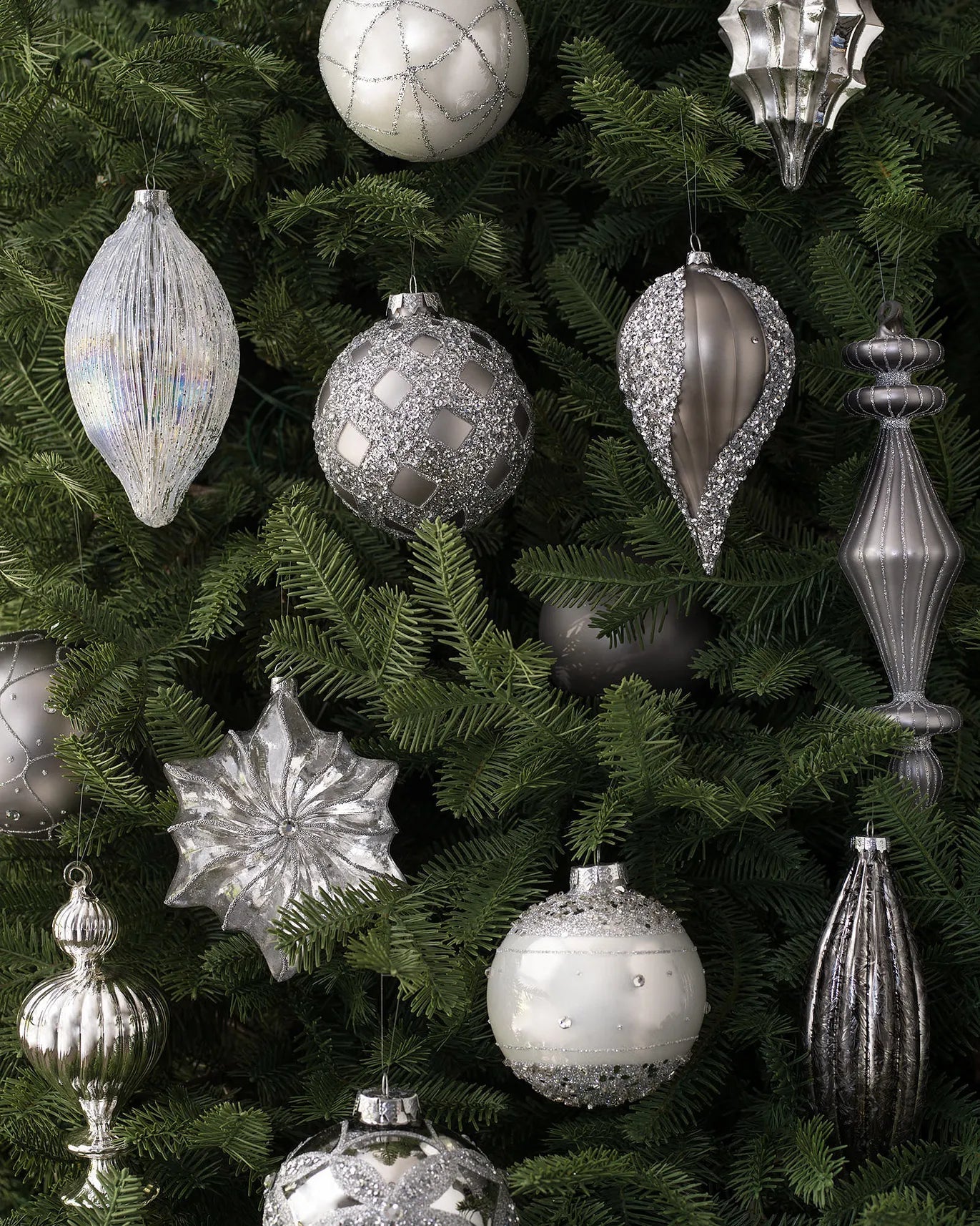 My Furniture Store Crystal Glass Christmas Bauble Collection | Direct Furnish