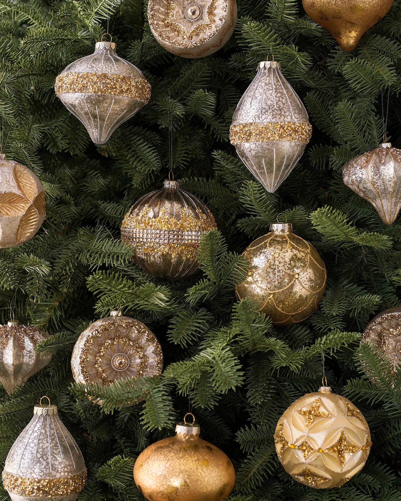My Furniture Store Glass Christmas Bauble Collection | Direct Furnish