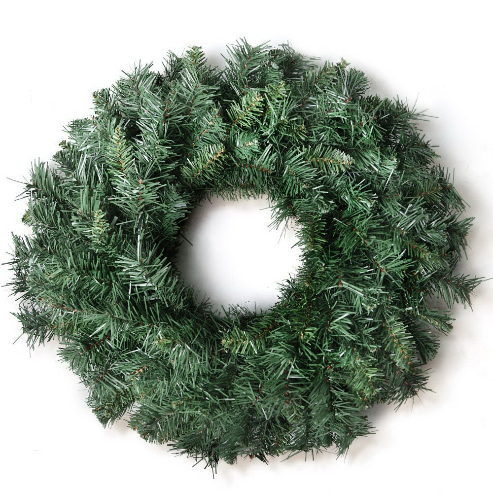 NNEDSZ NNEDSZ Jollys 60cm Christmas Wreath - Green | Direct Furnish