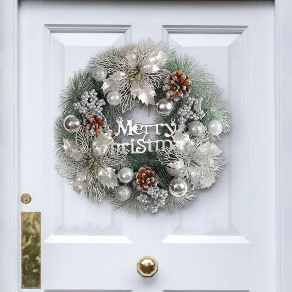 NNEOBA NNEOBA Christmas Wreath Window Holiday Decoration | Direct Furnish