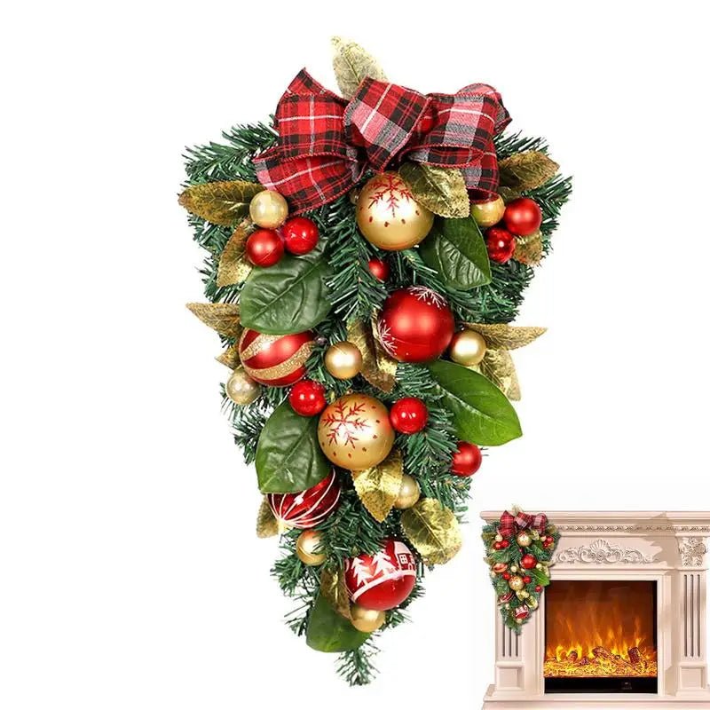 OBA Artificial Pine Tree Christmas Wreath | Direct Furnish