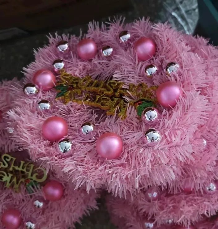 OBA Christmas Front Door Holiday Welcome Garland | Direct Furnish