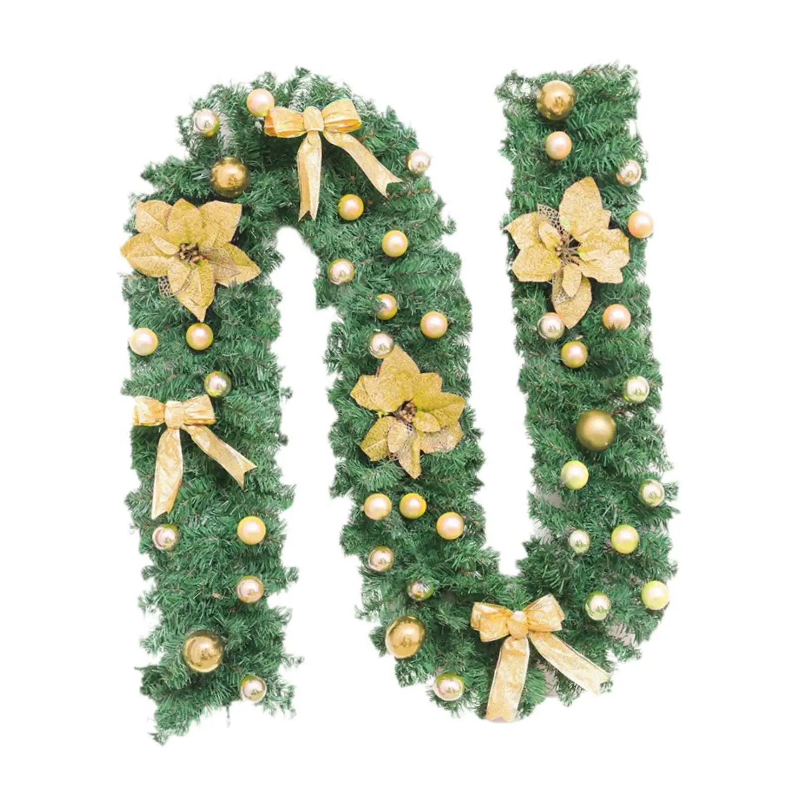 OBA Christmas Garland Hanging Ornament Wreath Decoration | Direct Furnish