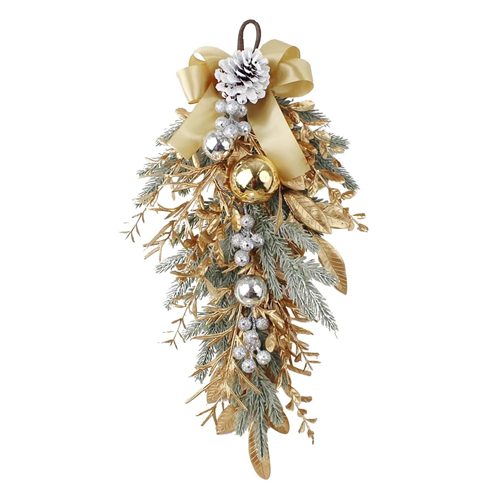 OBA Christmas Wreath Shape for Front Door | Direct Furnish